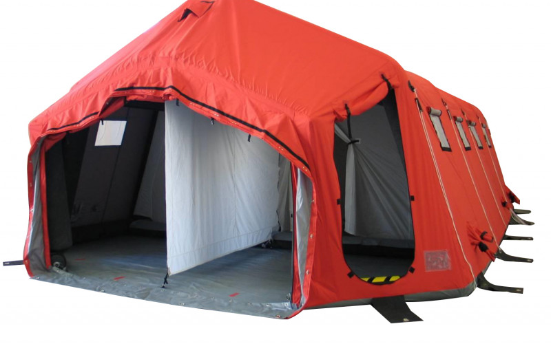 DECONTAMINATION TENT FOR CIVIL USE