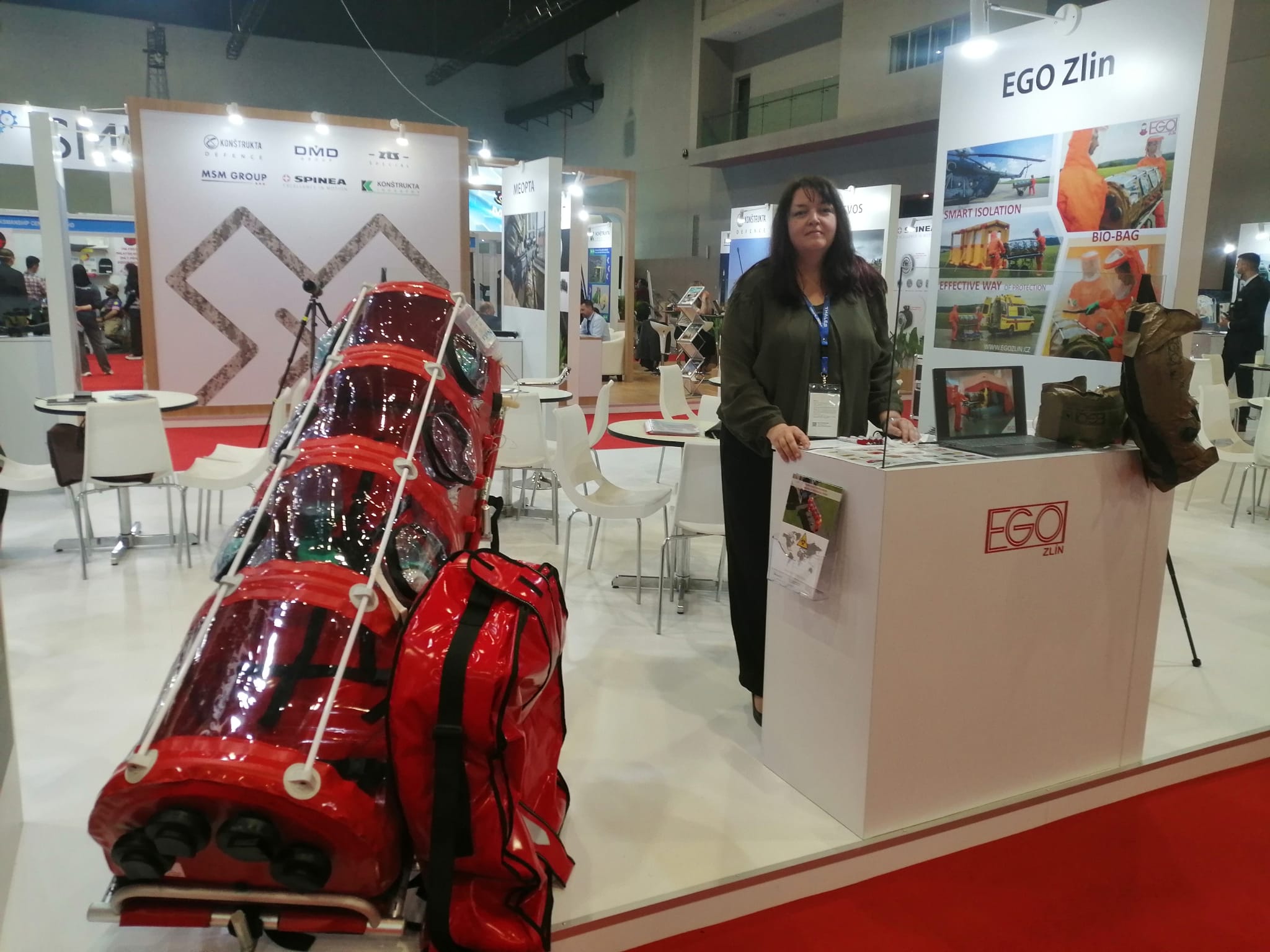 EGO Zlín at the Defense Services Asia Exhibition & Conference - DSA 2022 Kuala Lumpur, Malaysia