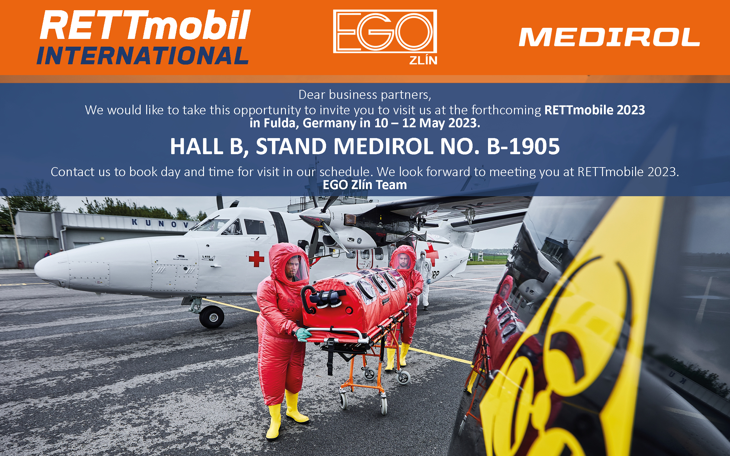 RETTmobile 2023 in Fulda, Germany in 10 - 12 May 2023