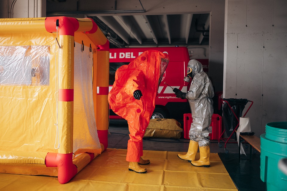 Presentation of Czech production in the field of mobile decontamination systems for key users in Italy - a successful mission of the EGO Zlín company