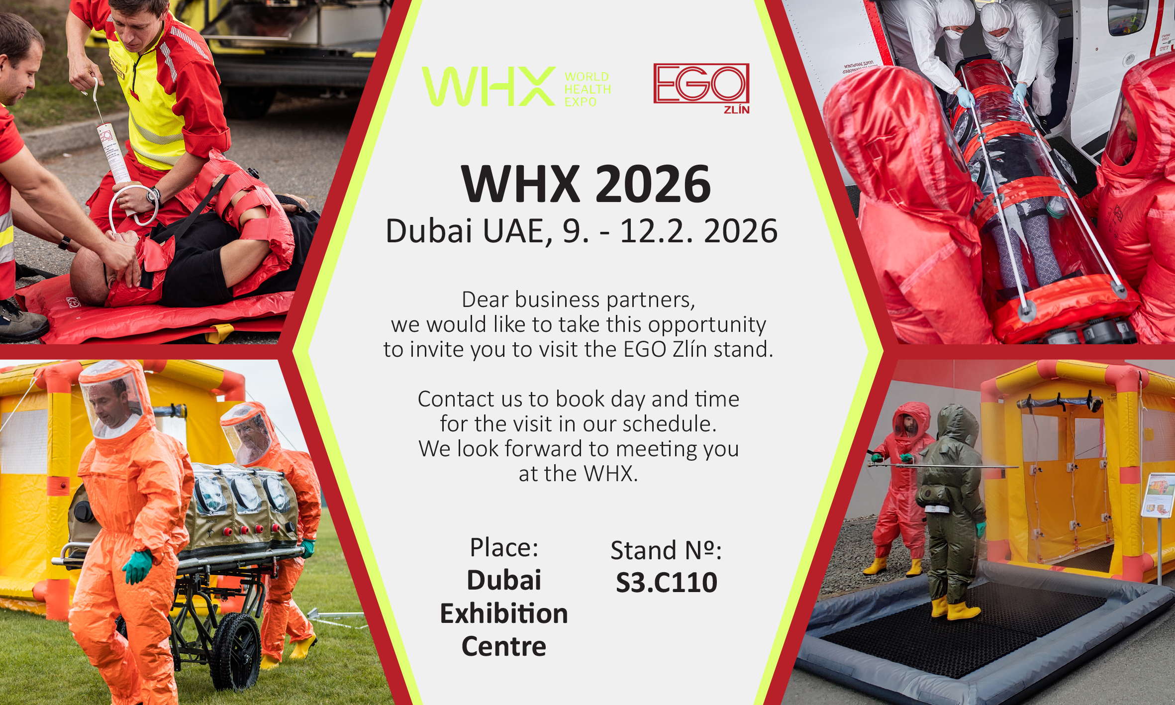 WHX 2026 Dubai UAE, 9. - 12. 2. 2026