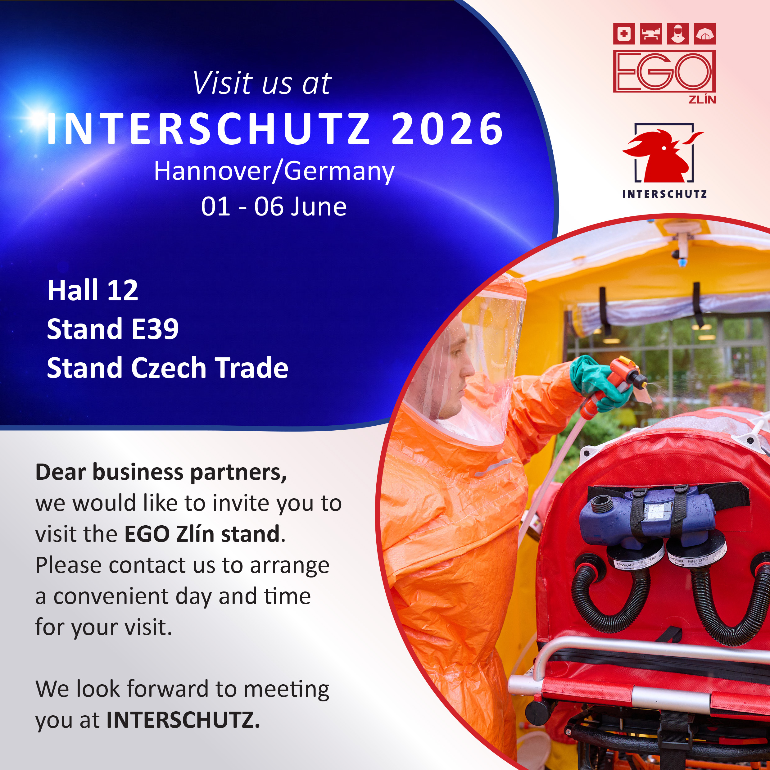 Invitation INTERSCHUTZ 2026