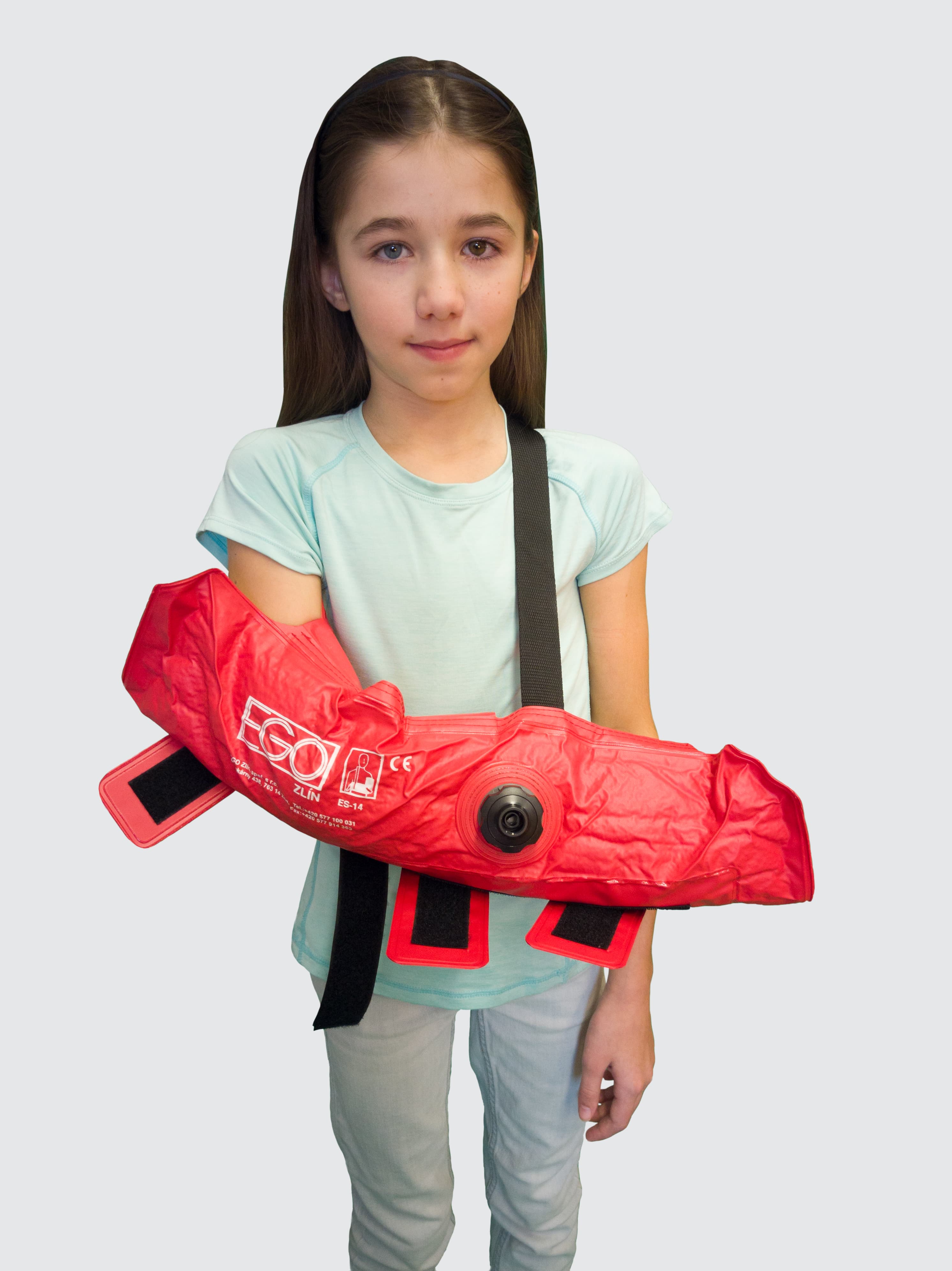 Child-sized vacuum arm splint ES-14